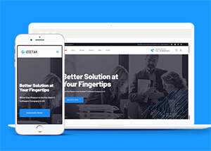 智能科技IT软件公司HTML5模板 - 灵魂源码网-网站搭建教学-软件开发-小程序源码