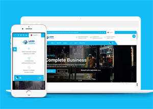 金融投资类Bootstrap模板下载 - 灵魂源码网-网站搭建教学-软件开发-小程序源码