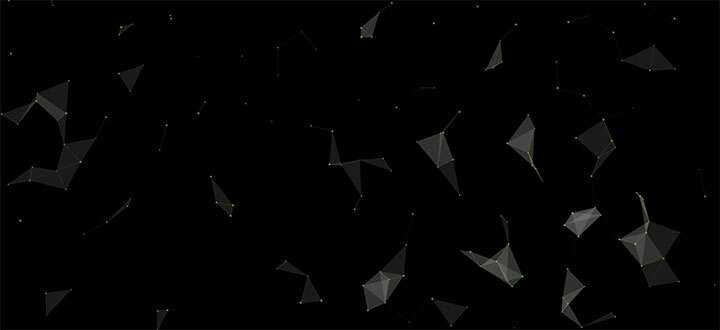 html5 canvas粒子组合三角形3D结构旋转动画特效 - 灵魂源码网-网站搭建教学-软件开发-小程序源码