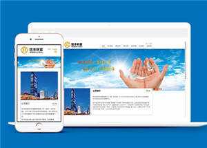 大气财富管理企业网站模板源码下载 - 灵魂源码网-网站搭建教学-软件开发-小程序源码