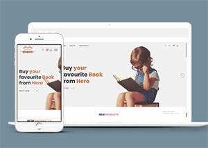 儿童书籍网上商店HTML5模板下载 - 灵魂源码网-网站搭建教学-软件开发-小程序源码