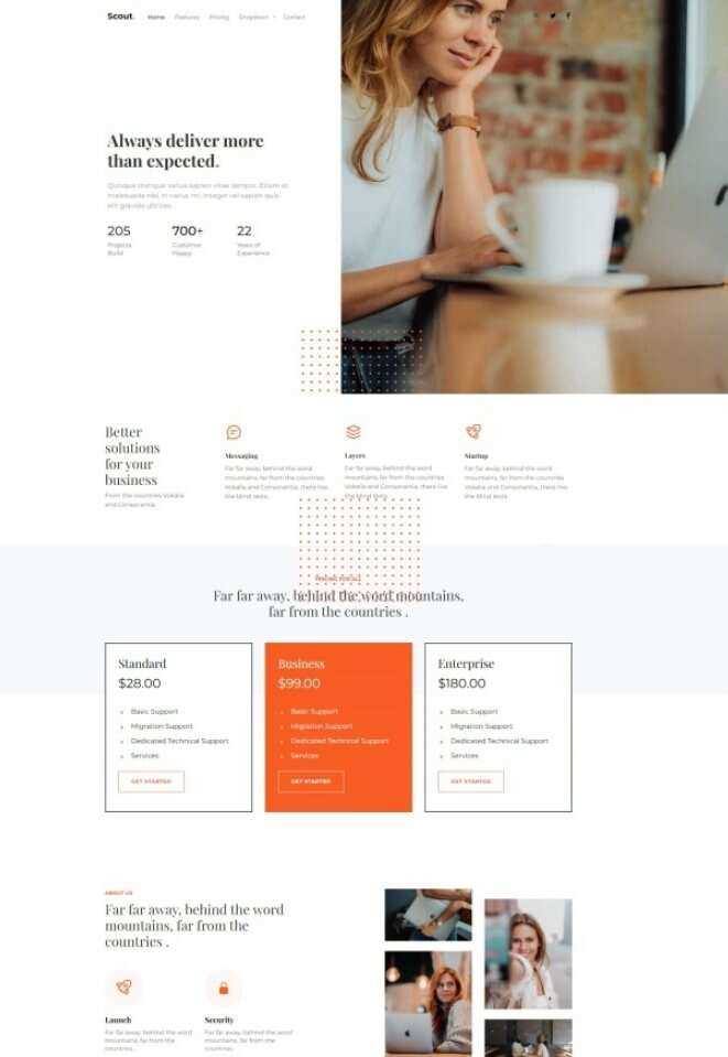 Bootstrap商务咨询服务公司网站HTML模板 - 灵魂源码网-网站搭建教学-软件开发-小程序源码