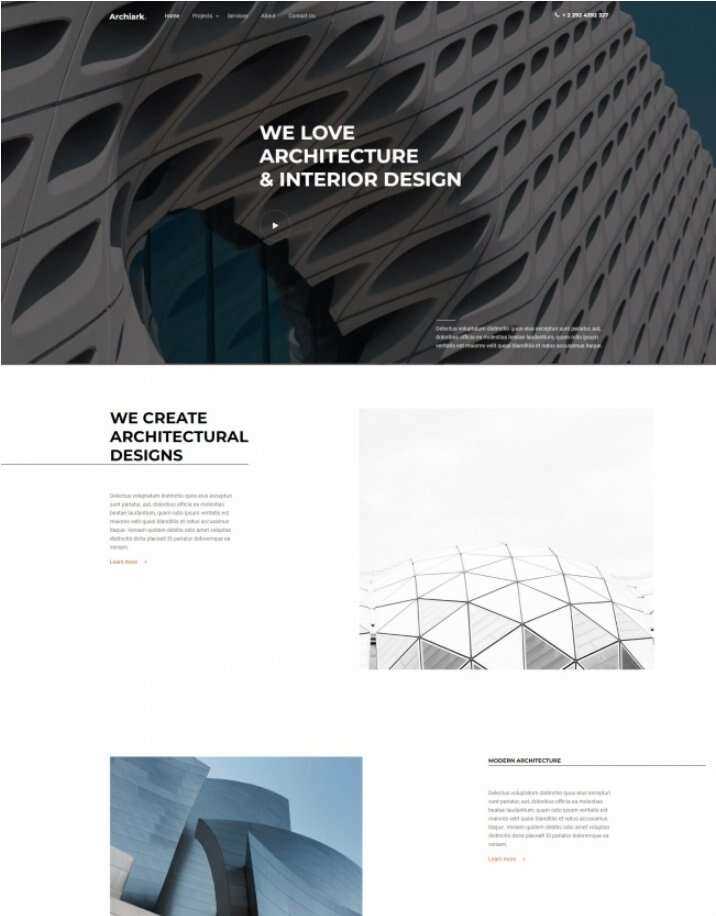 HTML5建筑室内设计公司网站html模板 - 灵魂源码网-网站搭建教学-软件开发-小程序源码