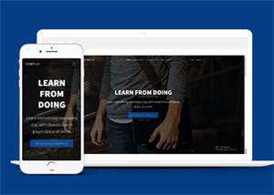 前端技术在线教育HTML5模板 - 灵魂源码网-网站搭建教学-软件开发-小程序源码