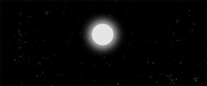 css3黑夜星空月亮发光星星闪烁动画特效 - 灵魂源码网-网站搭建教学-软件开发-小程序源码
