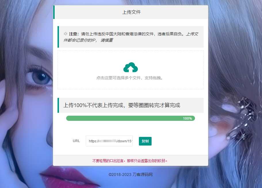 2023最新临时文件上传存储分享系统 临时文件网盘系统源码 - 灵魂源码网-网站搭建教学-软件开发-小程序源码
