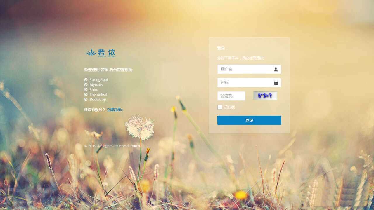 图片[4] - RuoYi若依管理系统最新版 基于SpringBoot的权限管理系统 - 灵魂源码网-网站搭建教学-软件开发-小程序源码