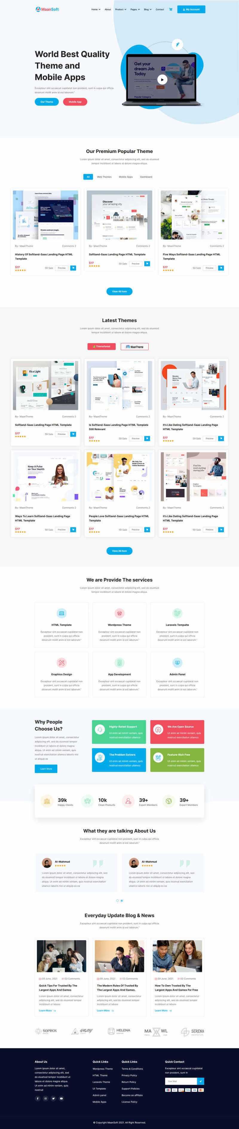 Bootstrap5数字信息产品交易平台HTML模板 - 灵魂源码网-网站搭建教学-软件开发-小程序源码