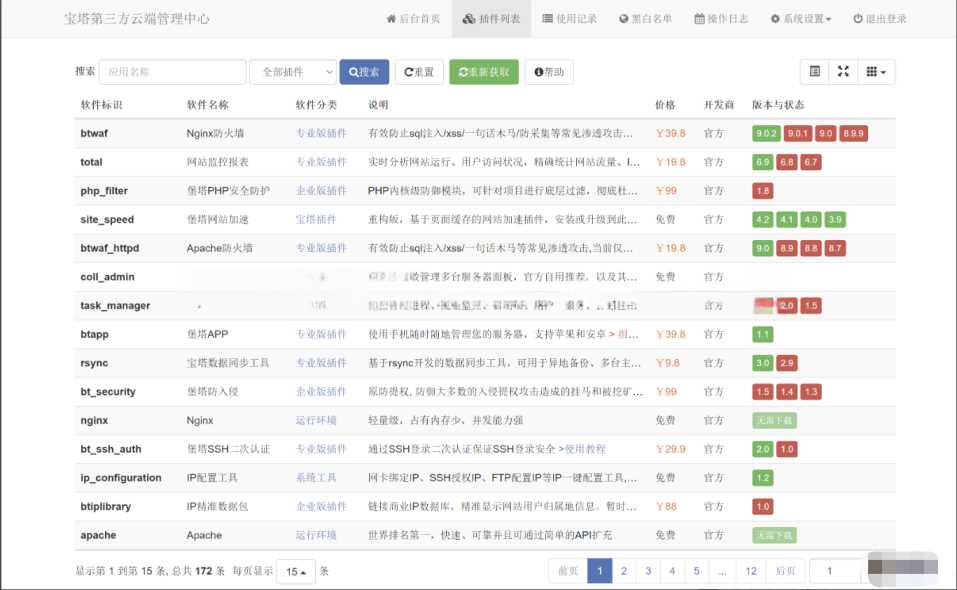 第三方宝塔面板 btcloud PHP源码 - 灵魂源码网-网站搭建教学-软件开发-小程序源码