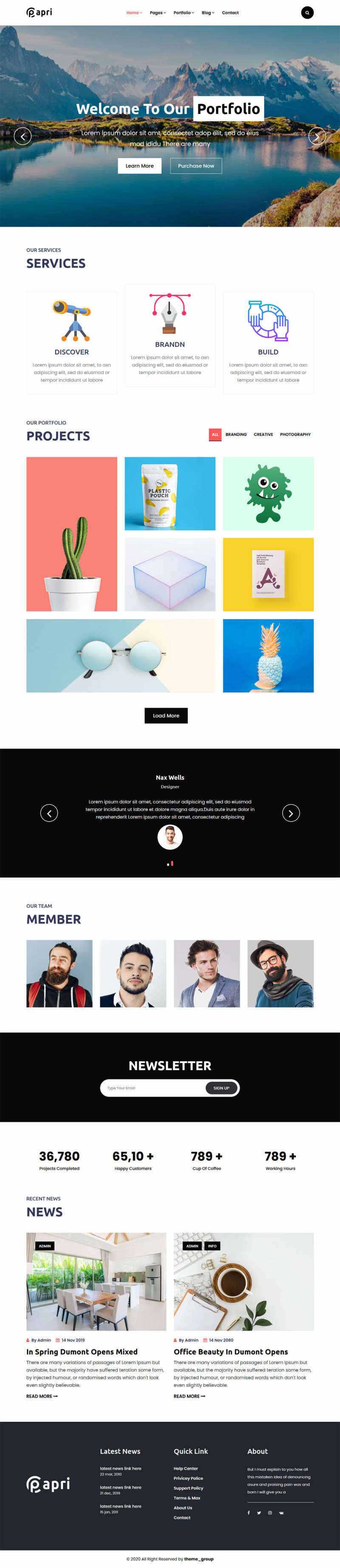 bootstrap多功能的企业介绍展示html5模板 - 灵魂源码网-网站搭建教学-软件开发-小程序源码