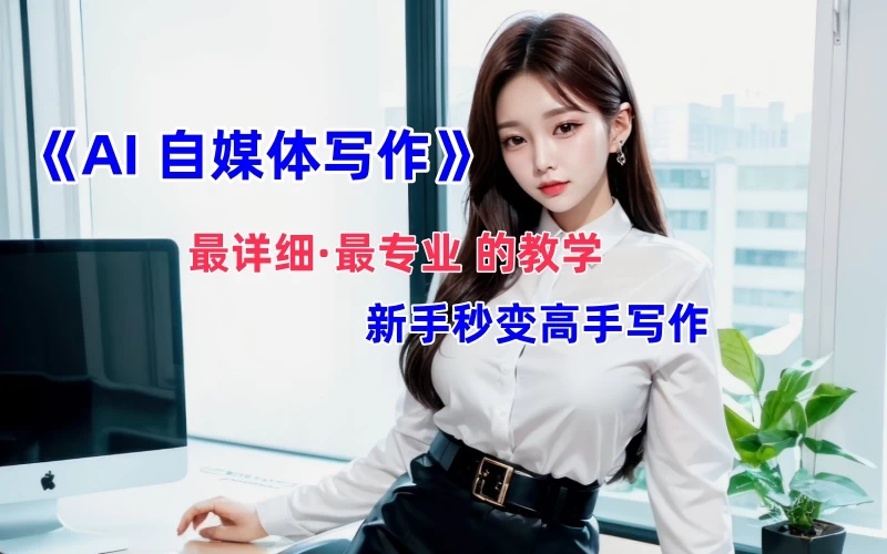 全网最全最细最专业的“AI自媒体写作”教学，新手小白秒变写作高手！ - 灵魂源码网-网站搭建教学-软件开发-小程序源码
