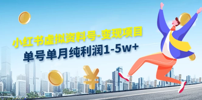虚拟资料号变现项目，单月单号纯利润1W+，实操玩法分享 - 灵魂源码网-网站搭建教学-软件开发-小程序源码