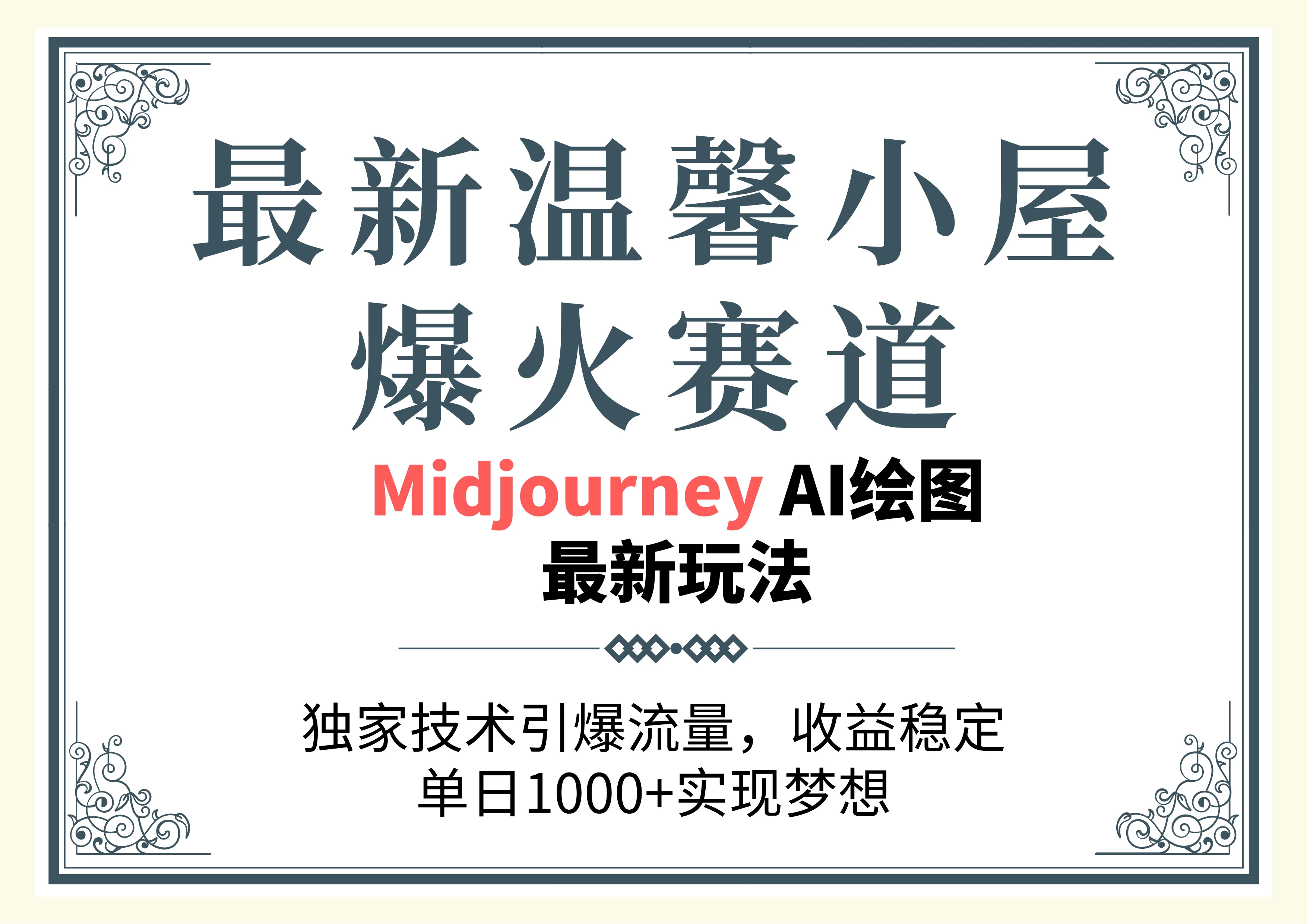 最新温馨小屋爆火赛道,独家技术引爆流量,收益稳定,单日1000+实现梦想 - 灵魂源码网-网站搭建教学-软件开发-小程序源码