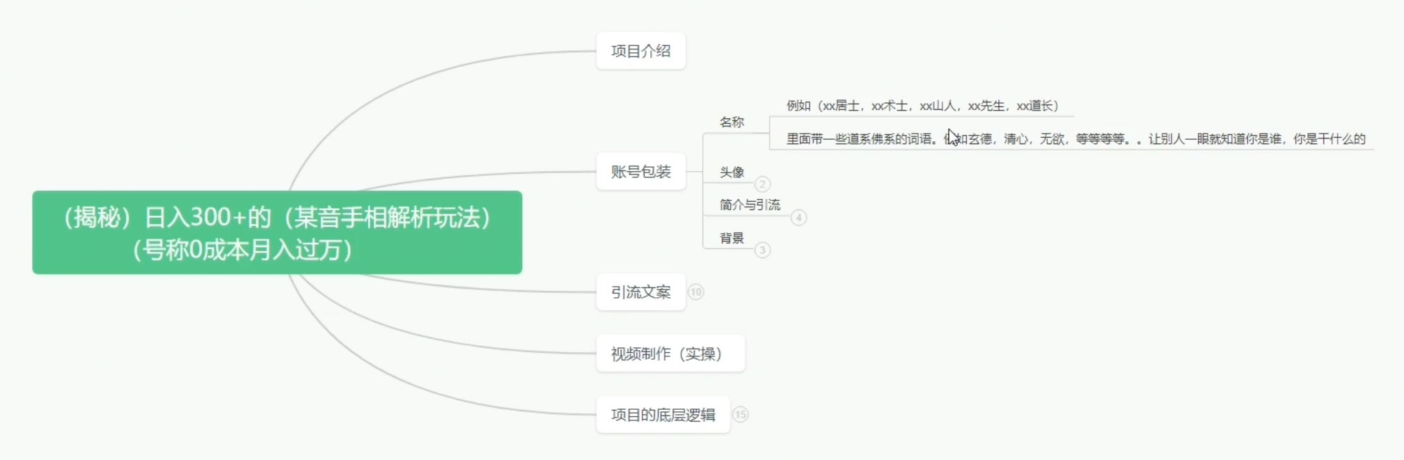 图片[2] - 抖音手相解析玩法，聊聊天日入 300+，号称 0 成本月入过万 - 灵魂源码网-网站搭建教学-软件开发-小程序源码