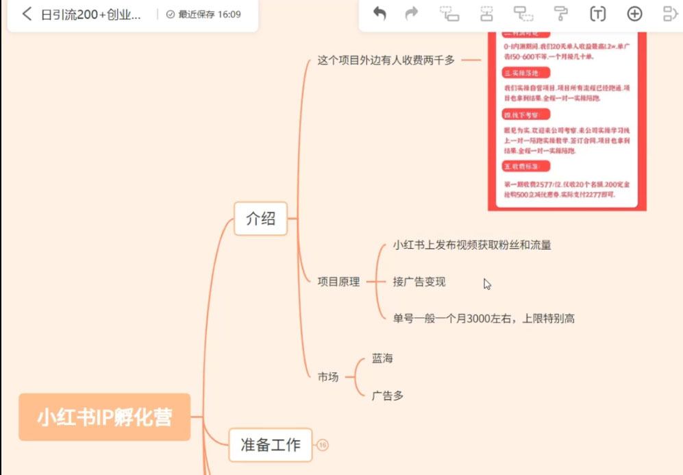 图片[2] - 价值 2000+ 的小红书孵化营项目，超级大蓝海，七天即可开始变现，稳定月入 1W+ - 灵魂源码网-网站搭建教学-软件开发-小程序源码