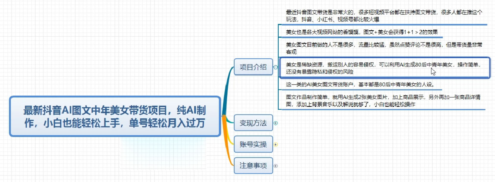 图片[2] - 最新抖音 AI 图文中年美女带货项目，纯 AI 制作，小白也能轻松上手，单号轻松月入过万 - 灵魂源码网-网站搭建教学-软件开发-小程序源码
