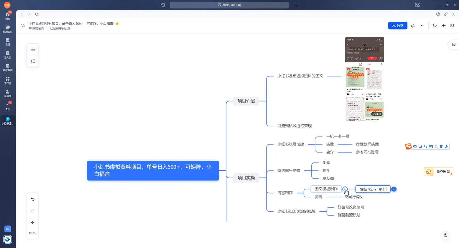 小红书虚拟资料项目拆解:单号日入 500+,可矩阵,小白福音 小红书虚拟资料项目拆解:单号日入 500+,可矩阵,小白福音