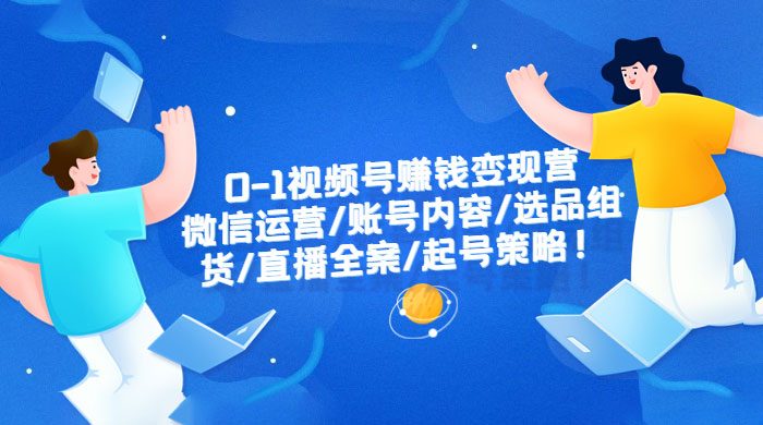 视频号赚钱变现营:微信运营、账号内容、选品组货、直播全案、起号策略 视频号赚钱变现营:微信运营、账号内容、选品组货、直播全案、起号策略